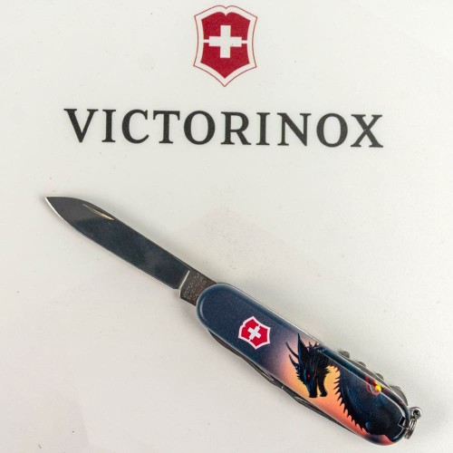 Ножи и мультитулы Victorinox Швейцарский складной нож Victorinox CLIMBER ZODIAC 1.3703.3.Z3270p