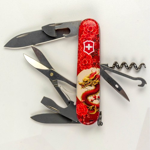 Ножи и мультитулы Victorinox Швейцарский складной нож Victorinox CLIMBER ZODIAC 1.3703.Z3250p