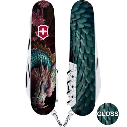 Ножи и мультитулы Victorinox Швейцарский складной нож Victorinox CLIMBER ZODIAC 1.3703.3.Z3290p