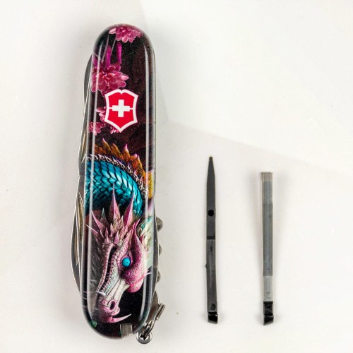 Ножи и мультитулы Victorinox Швейцарский складной нож Victorinox CLIMBER ZODIAC 1.3703.3.Z3290p