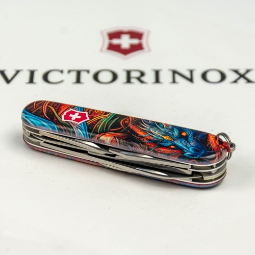Ножи и мультитулы Victorinox Швейцарский складной нож Victorinox CLIMBER ZODIAC 1.3703.Z3260p