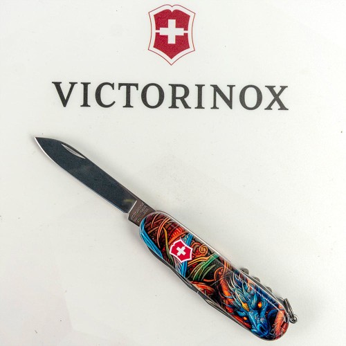 Ножи и мультитулы Victorinox Швейцарский складной нож Victorinox CLIMBER ZODIAC 1.3703.Z3260p