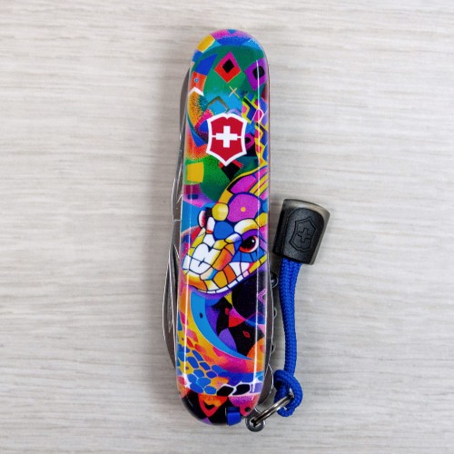 Ножи и мультитулы Victorinox Швейцарский складной нож 91мм Victorinox CLIMBER ZODIAC 1.3703.Z4260pk