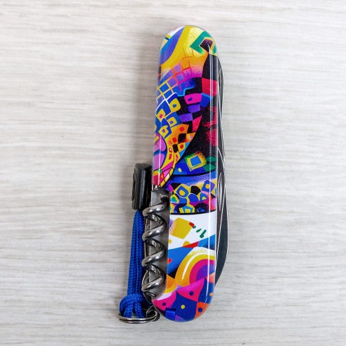 Ножи и мультитулы Victorinox Швейцарский складной нож 91мм Victorinox CLIMBER ZODIAC 1.3703.Z4260pk