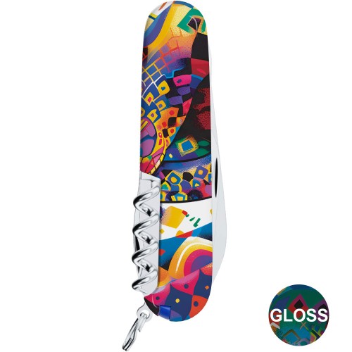 Ножи и мультитулы Victorinox Швейцарский складной нож 91мм Victorinox CLIMBER ZODIAC 1.3703.Z4260pk