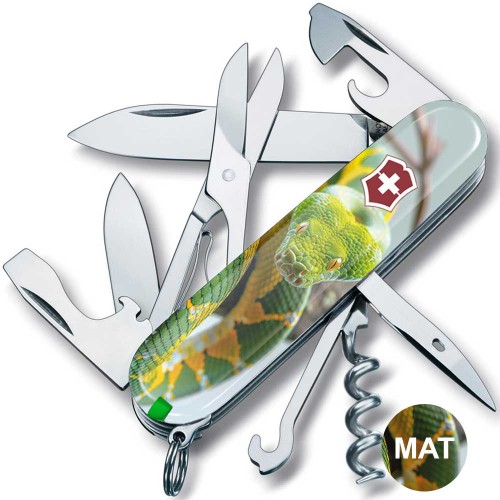 Ножи и мультитулы Victorinox Швейцарский складной нож 91мм Victorinox CLIMBER ZODIAC 1.3703.7.Z4270pk