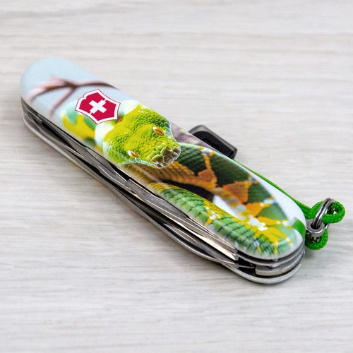 Ножи и мультитулы Victorinox Швейцарский складной нож 91мм Victorinox CLIMBER ZODIAC 1.3703.7.Z4270pk