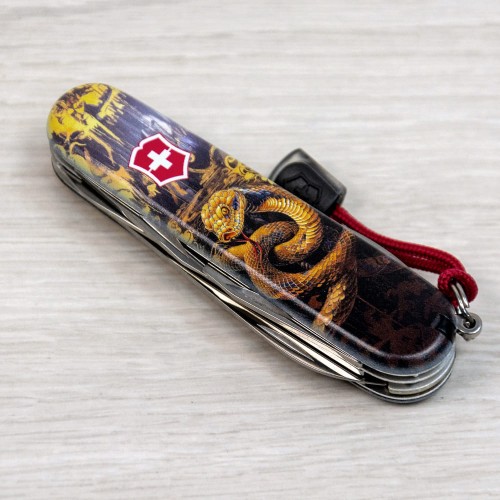 Ножи и мультитулы Victorinox Швейцарский складной нож 91мм Victorinox CLIMBER ZODIAC 1.3703.3.Z4240pk