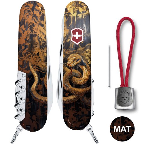 Ножи и мультитулы Victorinox Швейцарский складной нож 91мм Victorinox CLIMBER ZODIAC 1.3703.3.Z4240pk