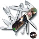 Ножи и мультитулы Victorinox Швейцарский складной нож 91мм Victorinox DELUXE TINKER ANIMAL 1.4723.3.F1120pw
