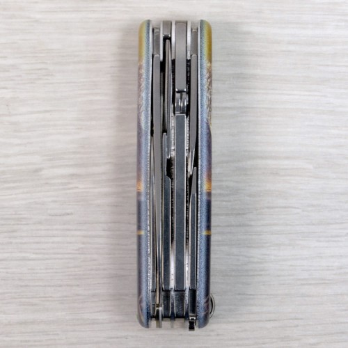 Ножи и мультитулы Victorinox Швейцарский складной нож 91мм Victorinox DELUXE TINKER ANIMAL 1.4723.3.F1120pw