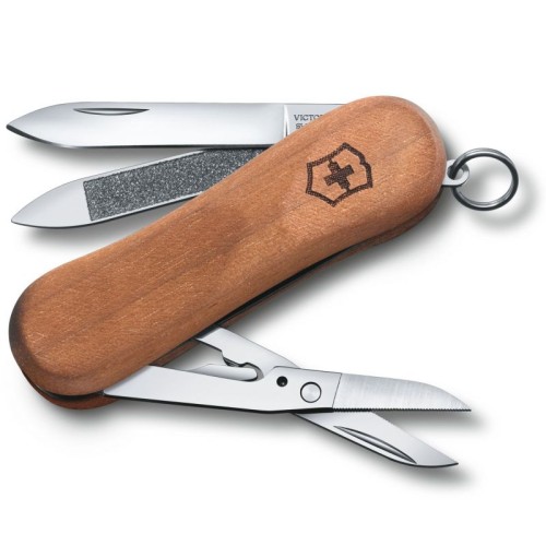 Ножи и мультитулы Victorinox Швейцарский складной нож 65мм Victorinox EVOWOOD 81 0.6421.63