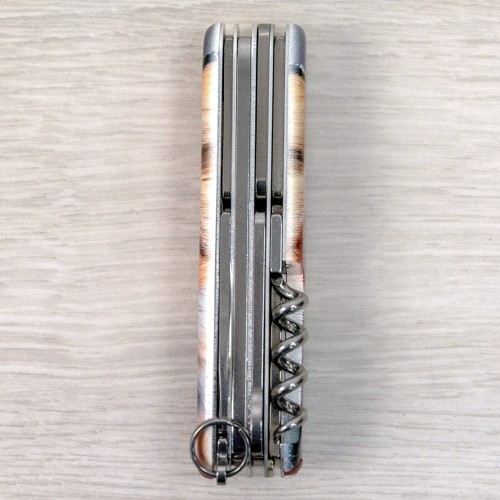 Ножи и мультитулы Victorinox Швейцарский складной нож 91мм Victorinox EXPLORER ANIMAL 1.6703.7.F1060pw