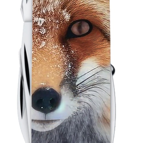 Ножи и мультитулы Victorinox Швейцарский складной нож 91мм Victorinox EXPLORER ANIMAL 1.6703.7.F1060pw