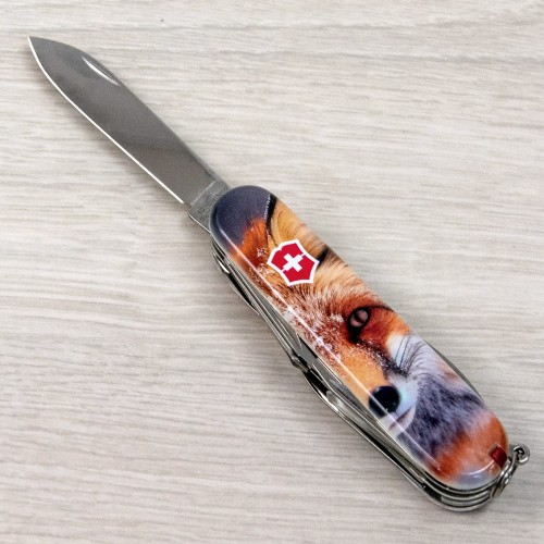 Ножи и мультитулы Victorinox Швейцарский складной нож 91мм Victorinox EXPLORER ANIMAL 1.6703.7.F1060pw
