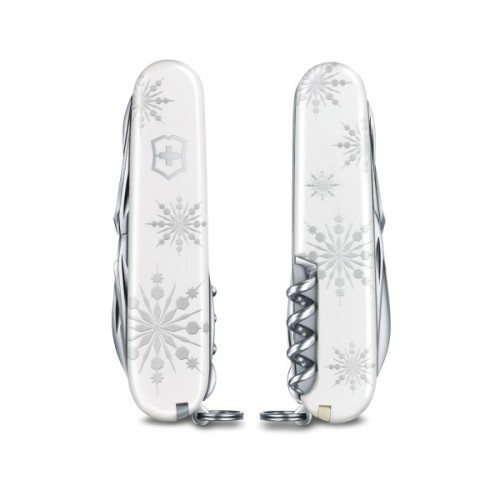Ножі та мультитули Victorinox Складаний ніж Victorinox EXPLORER White Christmas 1.6703.77