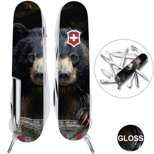 Ножи и мультитулы Victorinox Швейцарский складной нож 91мм Victorinox FIELDMASTER ANIMAL 1.4713.3.F1100pw
