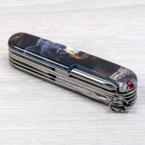 Ножи и мультитулы Victorinox Швейцарский складной нож 91мм Victorinox FIELDMASTER ANIMAL 1.4713.3.F1100pw