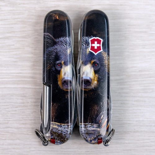 Ножи и мультитулы Victorinox Швейцарский складной нож 91мм Victorinox FIELDMASTER ANIMAL 1.4713.3.F1100pw