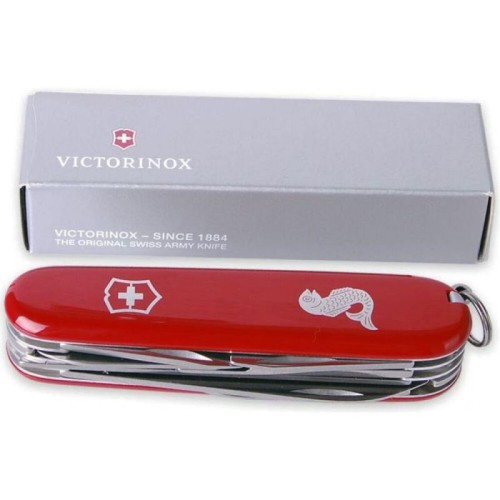Ножи и мультитулы Victorinox Швейцарский складной нож 91мм Victorinox FISHERMAN 1.4733.72