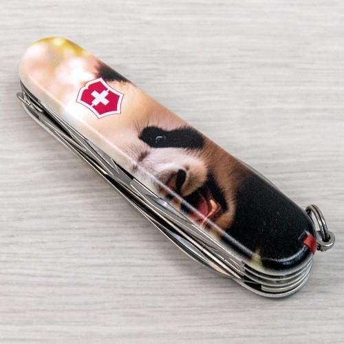 Ножи и мультитулы Victorinox Швейцарский складной нож 91мм Victorinox FISHERMAN ANIMAL 1.4733.7.F1110pw