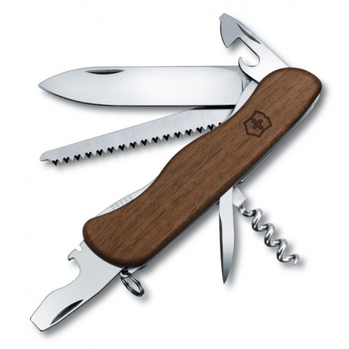 Ножи и мультитулы Victorinox Швейцарский складной нож 111 мм Victorinox FORESTER WOOD 0.8361.63B1 (в блистере)
