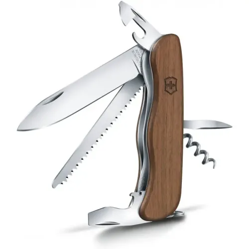 Ножи и мультитулы Victorinox Швейцарский складной нож 111 мм Victorinox FORESTER WOOD 0.8361.63B1 (в блистере)