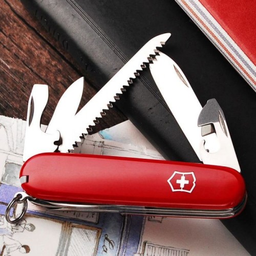 Ножи и мультитулы Victorinox Швейцарский складной нож 91мм Victorinox HIKER 1.4613