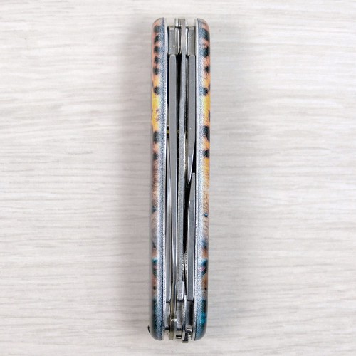 Ножи и мультитулы Victorinox Швейцарский складной нож 91мм Victorinox HIKER ANIMAL 1.4613.3.F1080pw