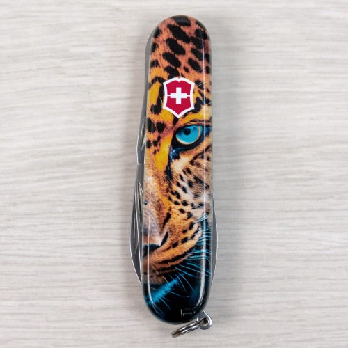 Ножи и мультитулы Victorinox Швейцарский складной нож 91мм Victorinox HIKER ANIMAL 1.4613.3.F1080pw