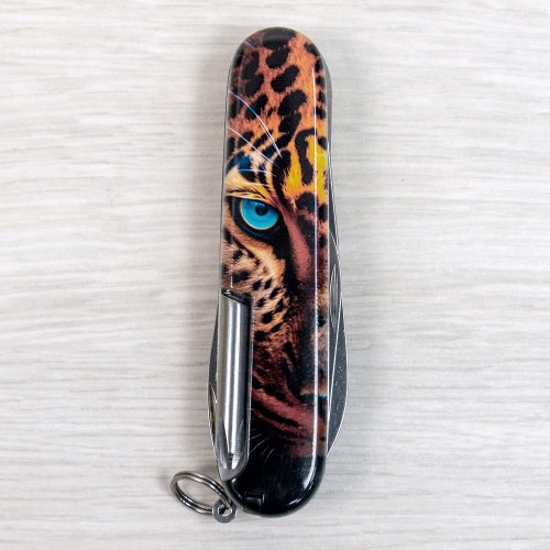 Ножи и мультитулы Victorinox Швейцарский складной нож 91мм Victorinox HIKER ANIMAL 1.4613.3.F1080pw