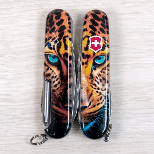 Ножи и мультитулы Victorinox Швейцарский складной нож 91мм Victorinox HIKER ANIMAL 1.4613.3.F1080pw