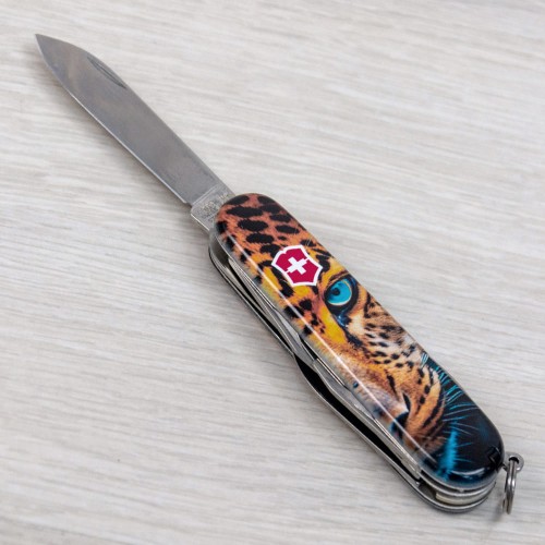 Ножи и мультитулы Victorinox Швейцарский складной нож 91мм Victorinox HIKER ANIMAL 1.4613.3.F1080pw