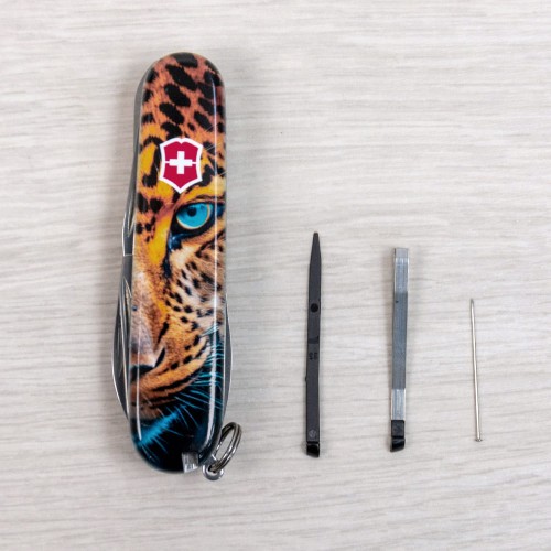 Ножи и мультитулы Victorinox Швейцарский складной нож 91мм Victorinox HIKER ANIMAL 1.4613.3.F1080pw