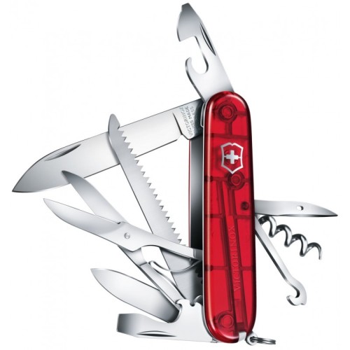 Ножи и мультитулы Victorinox Швейцарский складной нож 91мм Victorinox HUNTSMAN 1.3713.T
