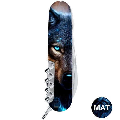 Ножи и мультитулы Victorinox Швейцарский складной нож 91мм Victorinox HUNTSMAN ANIMAL 1.3713.3.F1040pw