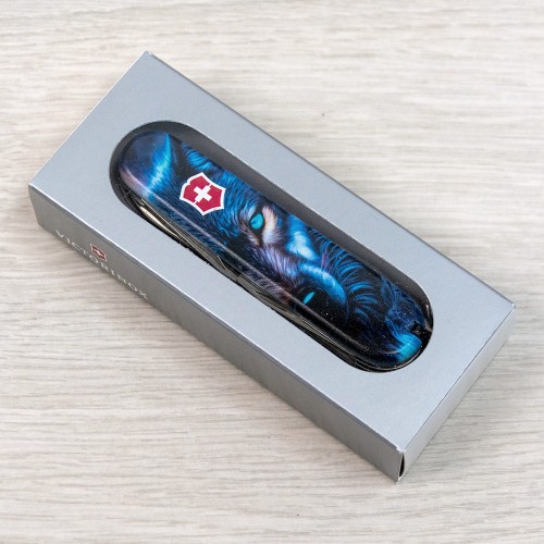 Ножи и мультитулы Victorinox Швейцарский складной нож 91мм Victorinox HUNTSMAN ANIMAL 1.3713.3.F1040pw