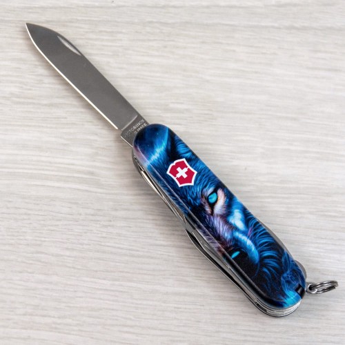 Ножи и мультитулы Victorinox Швейцарский складной нож 91мм Victorinox HUNTSMAN ANIMAL 1.3713.3.F1040pw