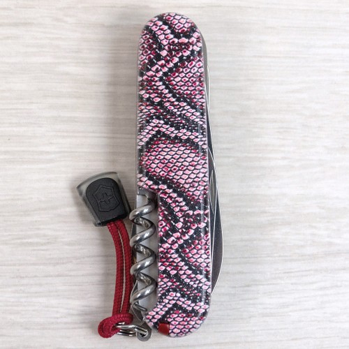 Ножи и мультитулы Victorinox Швейцарский складной нож 91мм Victorinox HUNTSMAN DESIGN 1.3713.R2200pk