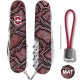 Ножи и мультитулы Victorinox Швейцарский складной нож 91мм Victorinox HUNTSMAN DESIGN 1.3713.R2200pk