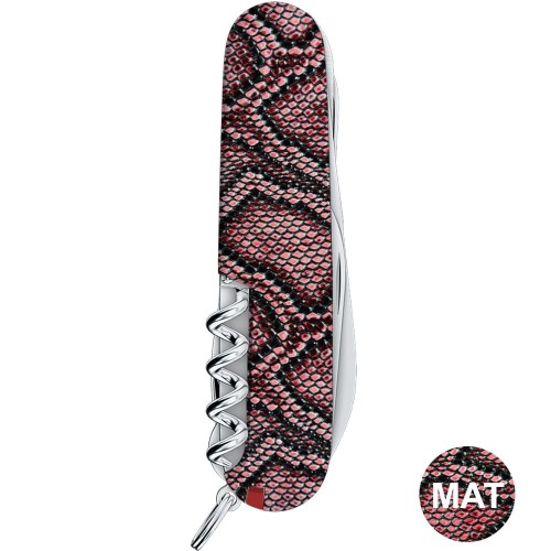 Ножи и мультитулы Victorinox Швейцарский складной нож 91мм Victorinox HUNTSMAN DESIGN 1.3713.R2200pk