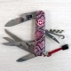 Ножи и мультитулы Victorinox Швейцарский складной нож 91мм Victorinox HUNTSMAN DESIGN 1.3713.R2200pk