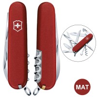 Складаний ніж Victorinox HUNTSMAN MAT червоний матовий лак 1.3713.M0007p