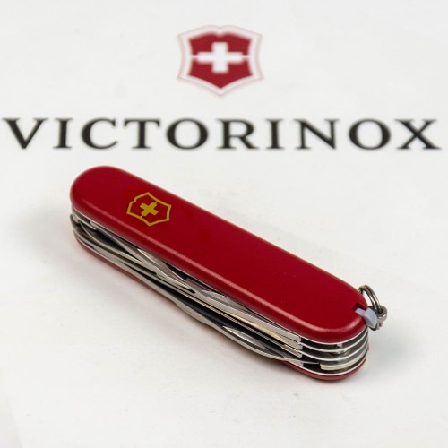 Ножи и мультитулы Victorinox Швейцарский складной нож Victorinox HUNTSMAN MAT 1.3713.M0008p