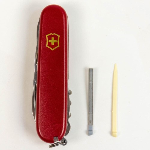 Ножи и мультитулы Victorinox Швейцарский складной нож Victorinox HUNTSMAN MAT 1.3713.M0008p