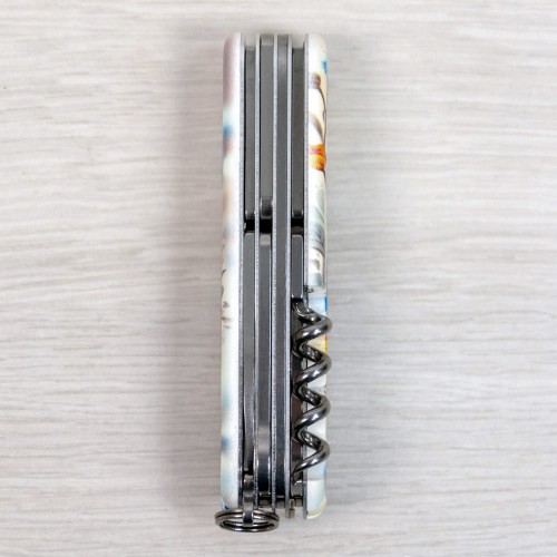 Ножи и мультитулы Victorinox Швейцарский складной нож 91мм Victorinox HUNTSMAN UKRAINE 1.3713.7.T3260pw