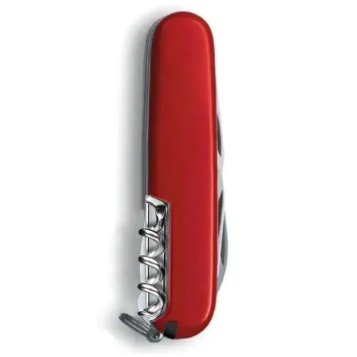 Ножі та мультитули Victorinox Складаний ніж Victorinox HUNTSMAN UKRAINE чорно-червоний 1.3713.3.1