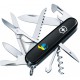 Ножи и мультитулы Victorinox Швейцарский складной нож 91мм Victorinox HUNTSMAN UKRAINE 1.3713.3_T1036u