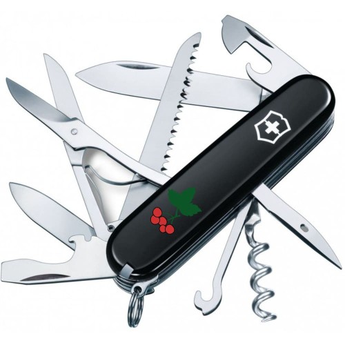 Ножи и мультитулы Victorinox Складаний ніж Victorinox HUNTSMAN UKRAINE Калина 1.3713.3_T1350u