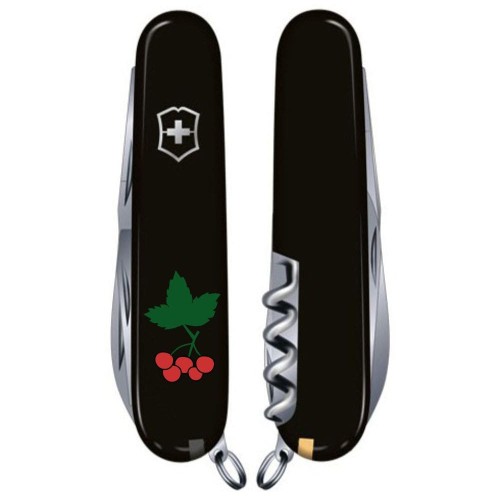 Ножи и мультитулы Victorinox Складаний ніж Victorinox HUNTSMAN UKRAINE Калина 1.3713.3_T1350u